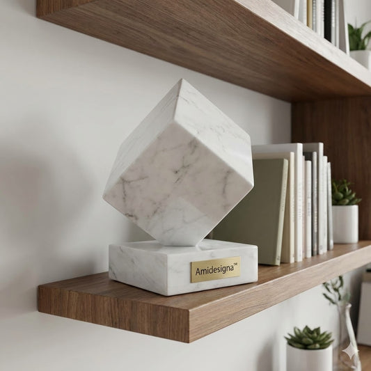 Amidesigna™ | The "Hearthstone" Ceramic Comfort Lamp